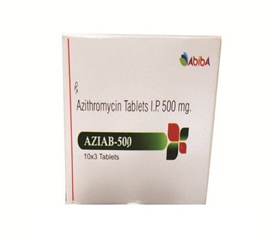 Aziab 500mg Tablet, Azithromycin 500mg, Price, Uses, Side Effects –Drugcarts