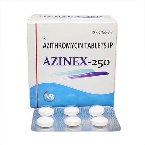 Azinex 250mg Tablet, Azithromycin 250mg, Price, Uses, Side Effects –Drugcarts