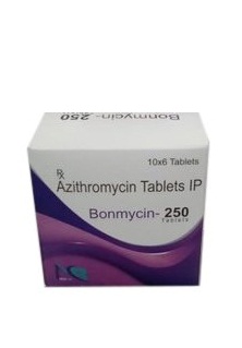 Bonmycin 250mg Tablet, Azithromycin 250mg, Price, Uses, Side Effects –Drugcarts