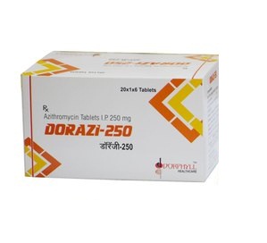 Dorazi 250mg Tablet, Azithromycin 250mg, Price, Uses, Side Effects –Drugcarts