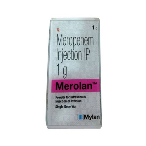 Merolan 1000mg Injection, Meropenem 1000mg, Price, Uses, Side Effects - Drugcarts
