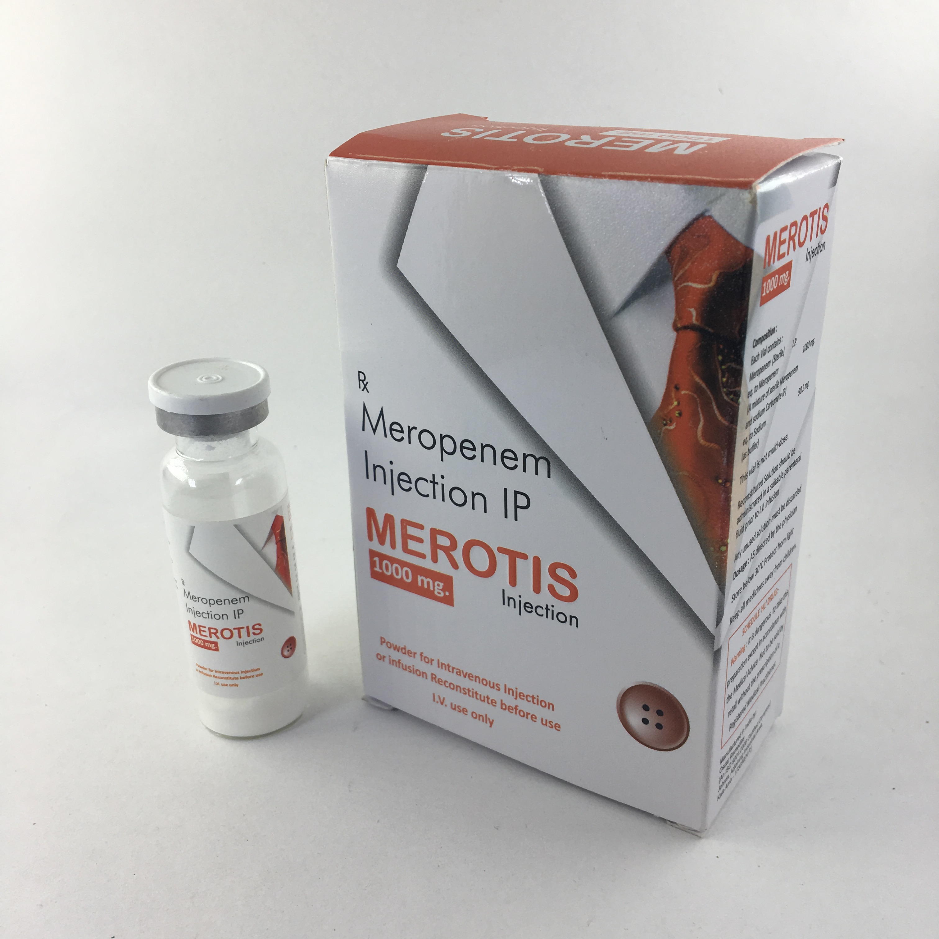 Merotis 1000mg Injection, Meropenem 1000mg, Price, Uses, Side Effects - Drugcarts