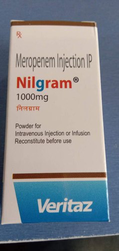 Nilgram 1000mg Injection, Meropenem 1000mg, Price, Uses, Side Effects - Drugcarts