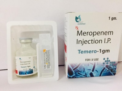 Temero 1gm Injection, Meropenem 1gm, Price, Uses, Side Effects - Drugcarts