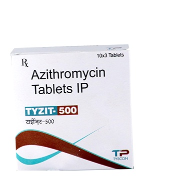 Tyzit 500mg Tablet, Azithromycin 500mg, Price, Uses, Side Effects –Drugcarts