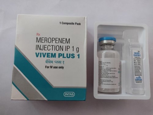 Vivem Plus 1000mg Injection, Meropenem 1000mg, Price, Uses, Side Effects - Drugcarts