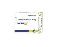 Xanthro 500mg Tablet, Azithromycin 500mg, Price, Uses, Side Effects –Drugcarts