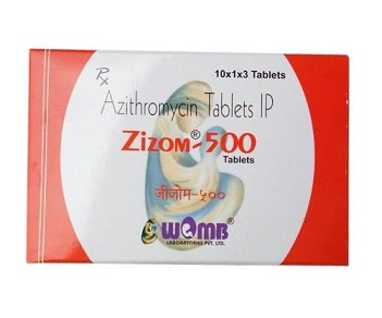 Zizom 500mg Tablet, Azithromycin 500mg, Price, Uses, Side Effects –Drugcarts