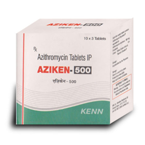 Aziken 500mg Tablet, Azithromycin 500mg, Price, Uses, Side Effects –Drugcarts