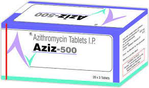 Aziz 500mg Tablet, Azithromycin 500mg, Price, Uses, Side Effects –Drugcarts