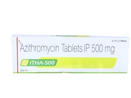 Itha 500mg Tablet, Azithromycin 500mg, Price, Uses, Side Effects –Drugcarts