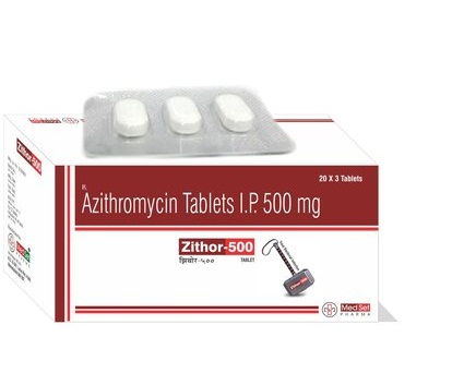 Zithor 500mg Tablet, Azithromycin 500mg, Price, Uses, Side Effects –Drugcarts