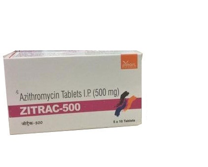 Zitrac 500mg Tablet, Azithromycin 500mg, Price, Uses, Side Effects –Drugcarts